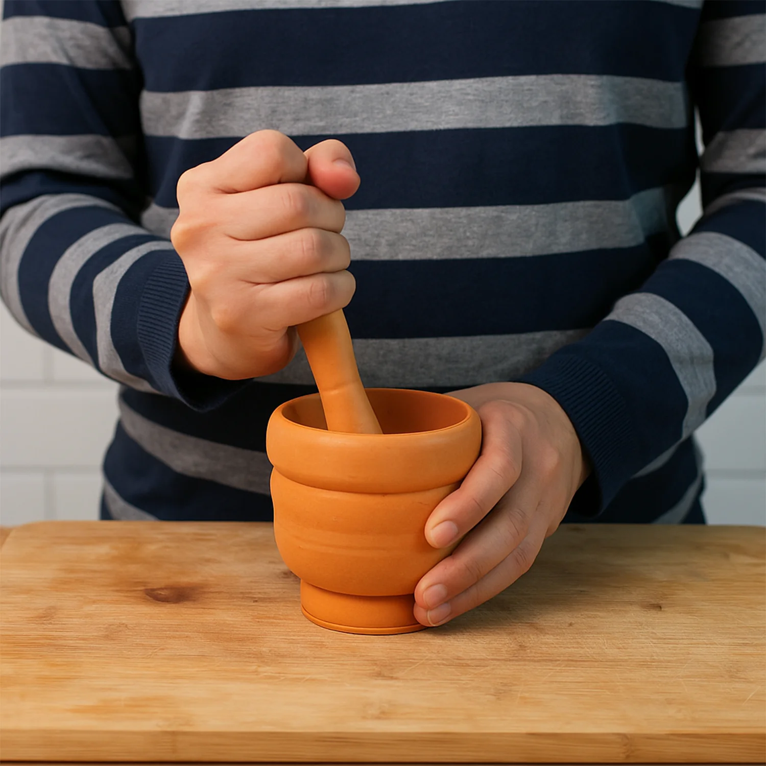 Unbreakable Plastic Mortar & Pestle - (Set) - Image 6