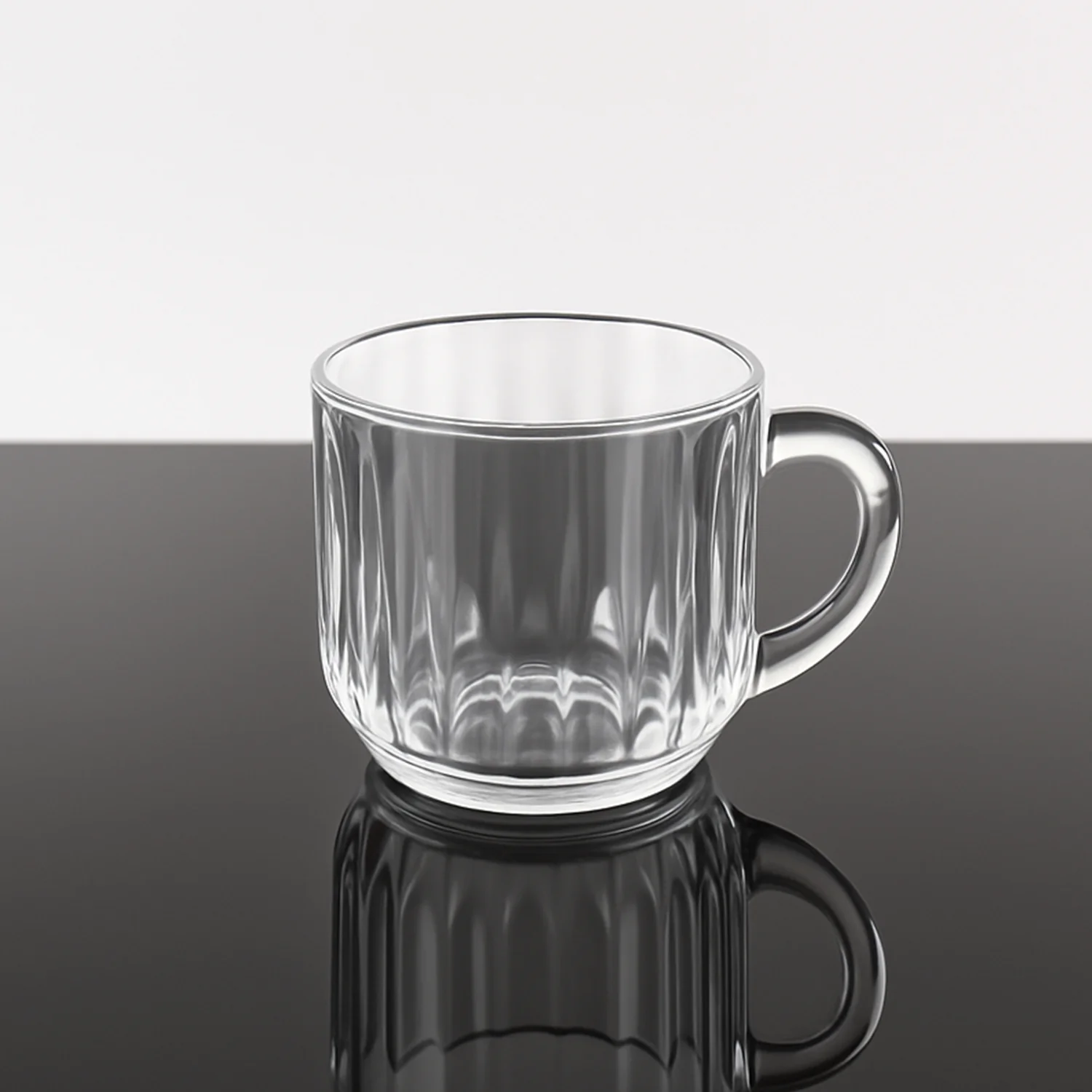 Unbreakable Transparent Plastic Tea Cups (Set of 6 Pc) - Image 4