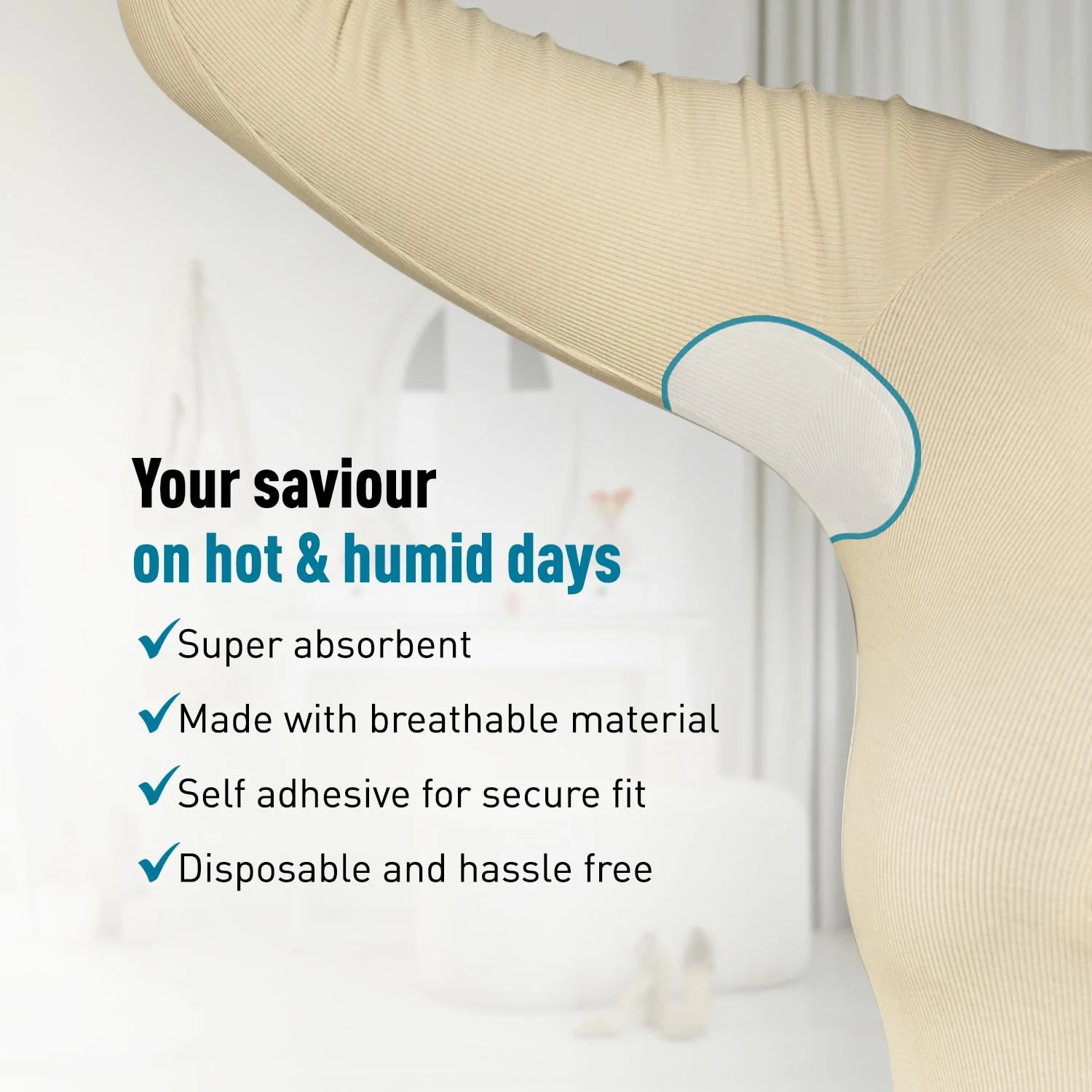 Underarm Sweat Pads (10 Pc) - Image 5