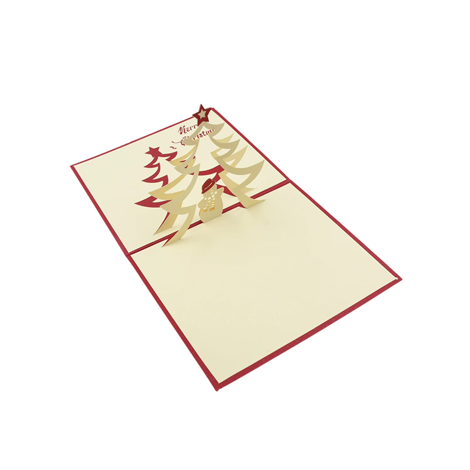 Unique 3D -Up Wishing Card (Christmas): 1 Pc - Image 4