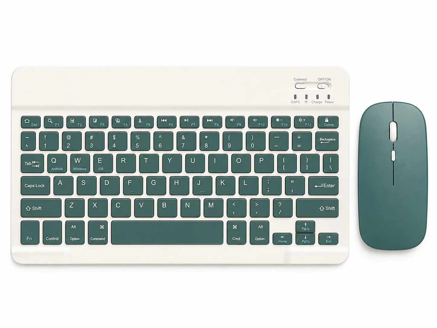 UNITEQ PASTEL POP Multicolour Rechargeable Bluetooth Keyboard & Mouse Combo - Image 5
