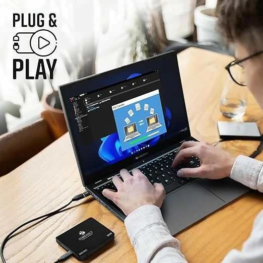 Uniteq Synclink USB-C OTG Adapter USB A Female to Type C Fast Sync - Image 2