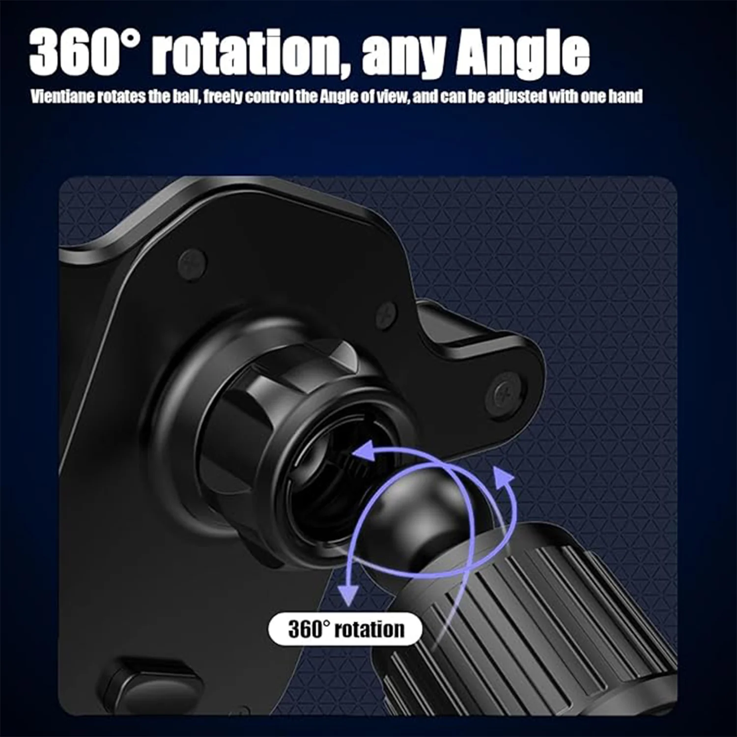 Universal Air Vent Gravity Car Phone Holder Mount (1 Set) - Image 7