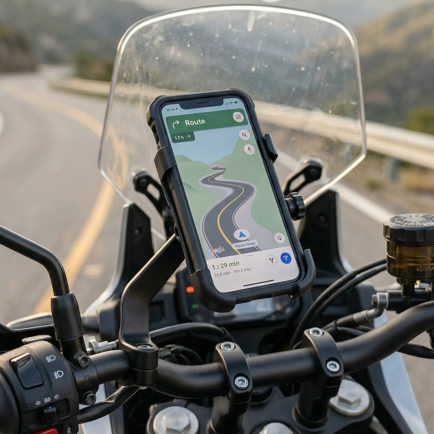 Universal Bike Mobile Phone Holder (1 Pc) - Image 3