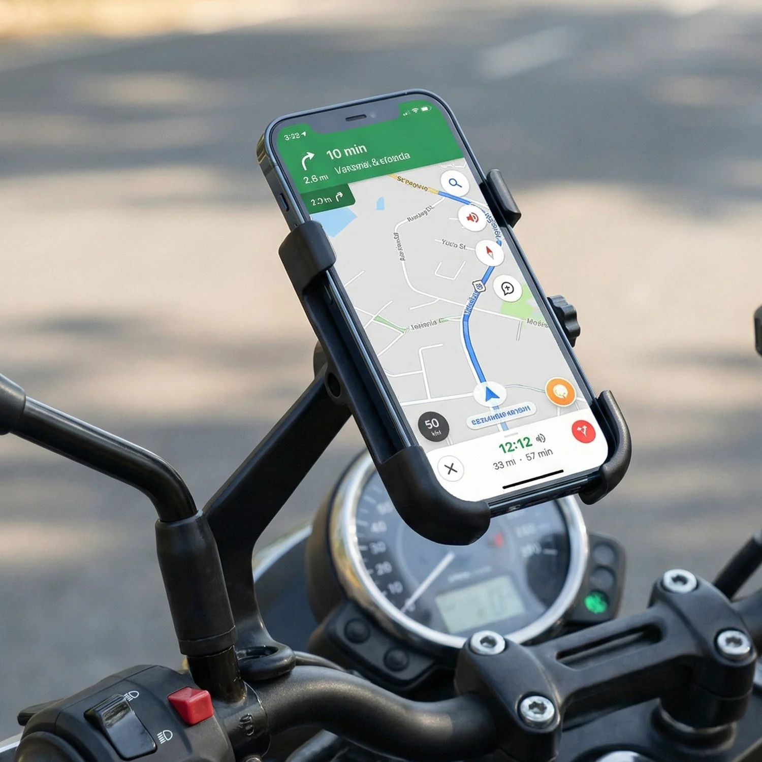 Universal Bike Mobile Phone Holder (1 Pc) - Image 5
