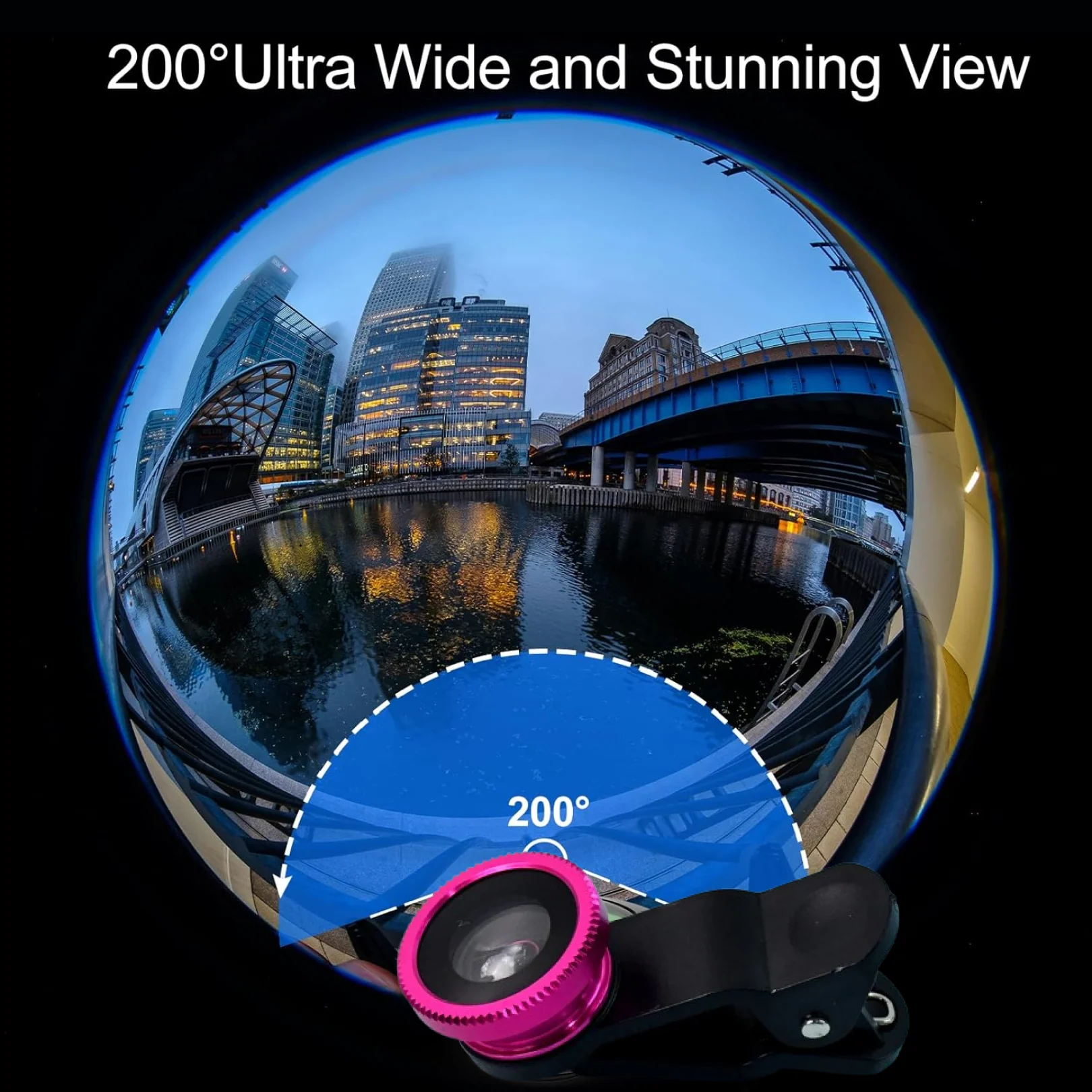 Universal Clip-On Mobile Camera Lens (1 Set) - Image 2