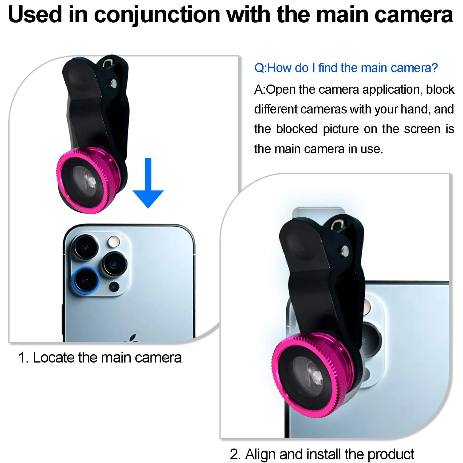 Universal Clip-On Mobile Camera Lens (1 Set) - Image 4