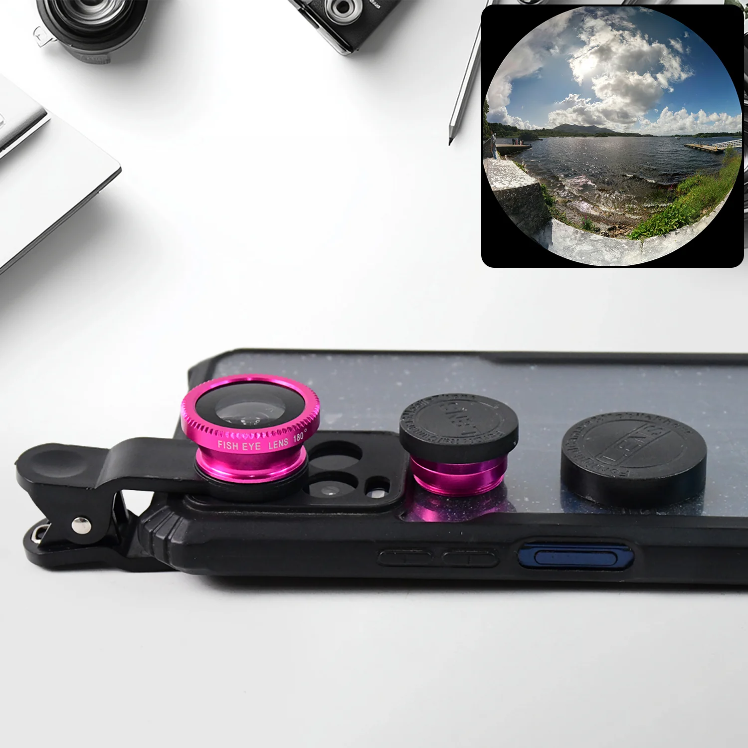 Universal Clip-On Mobile Camera Lens (1 Set) - Image 8