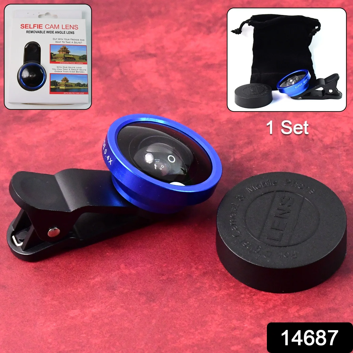 Universal Clip-On Selfie Camera Lens (1 Set) - Image 2