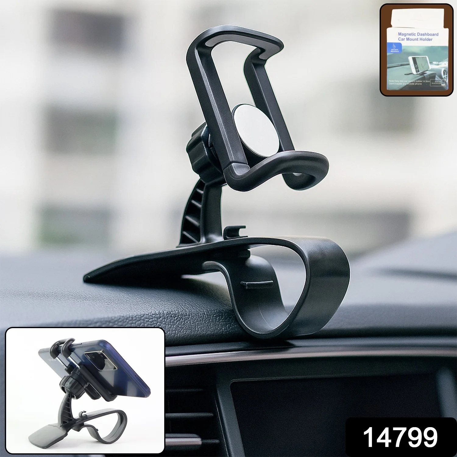 Universal Dashboard Car Mobile Holder - Image 2