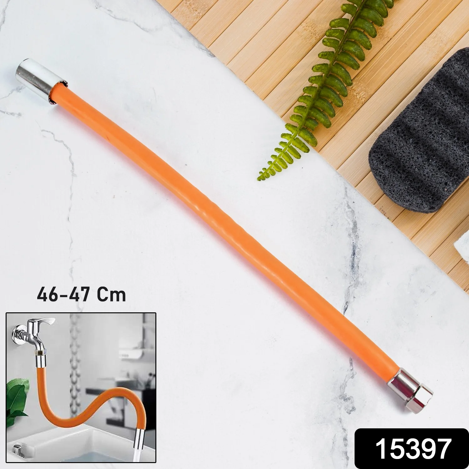 Universal Extension Tube 360° Swivel Free Bending Flexible (46-47 Cm / 1 Pc) - Image 2