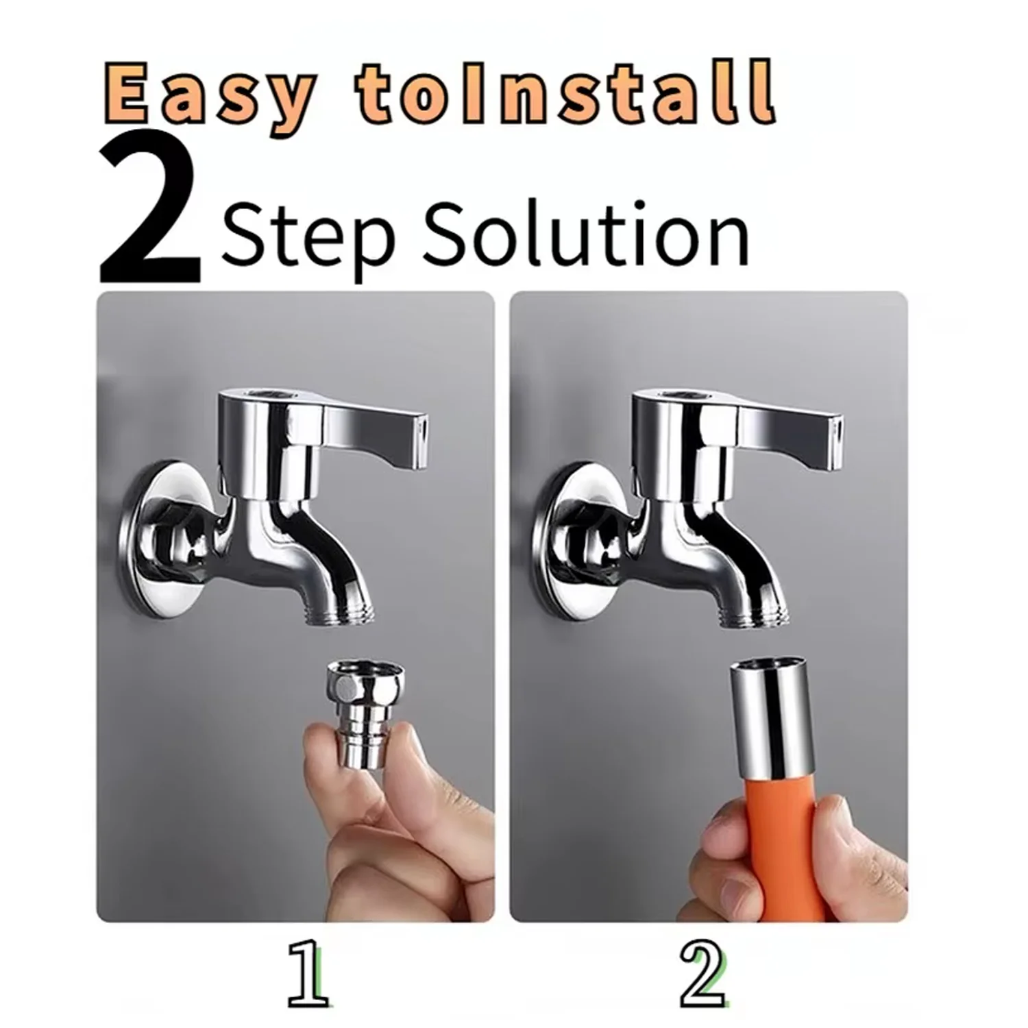 Universal Extension Tube 360° Swivel Free Bending Flexible (46-47 Cm / 1 Pc) - Image 3