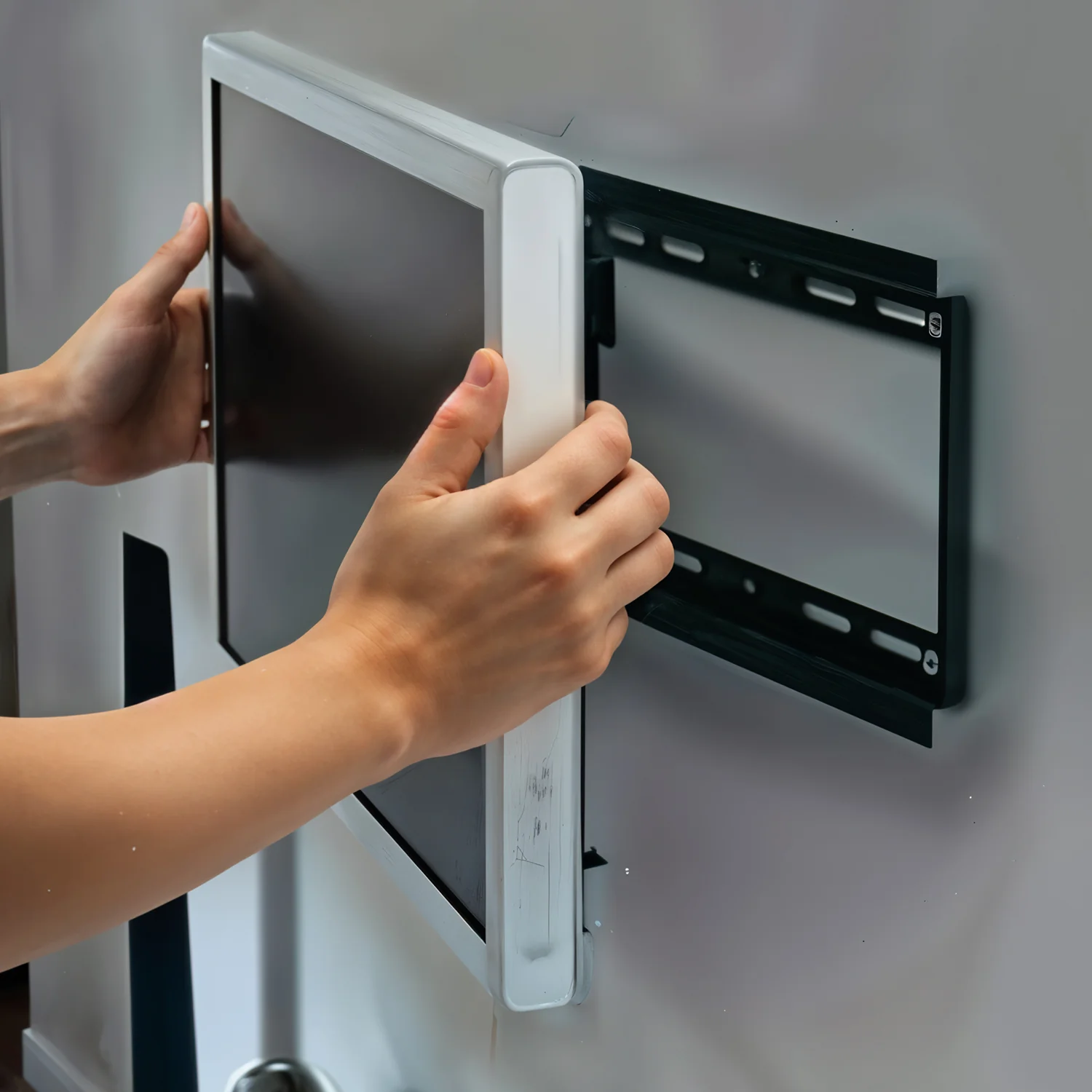 Universal Heavy Duty Adjustable Metal LED LCD TV Wall Mount Bracket - Image 6
