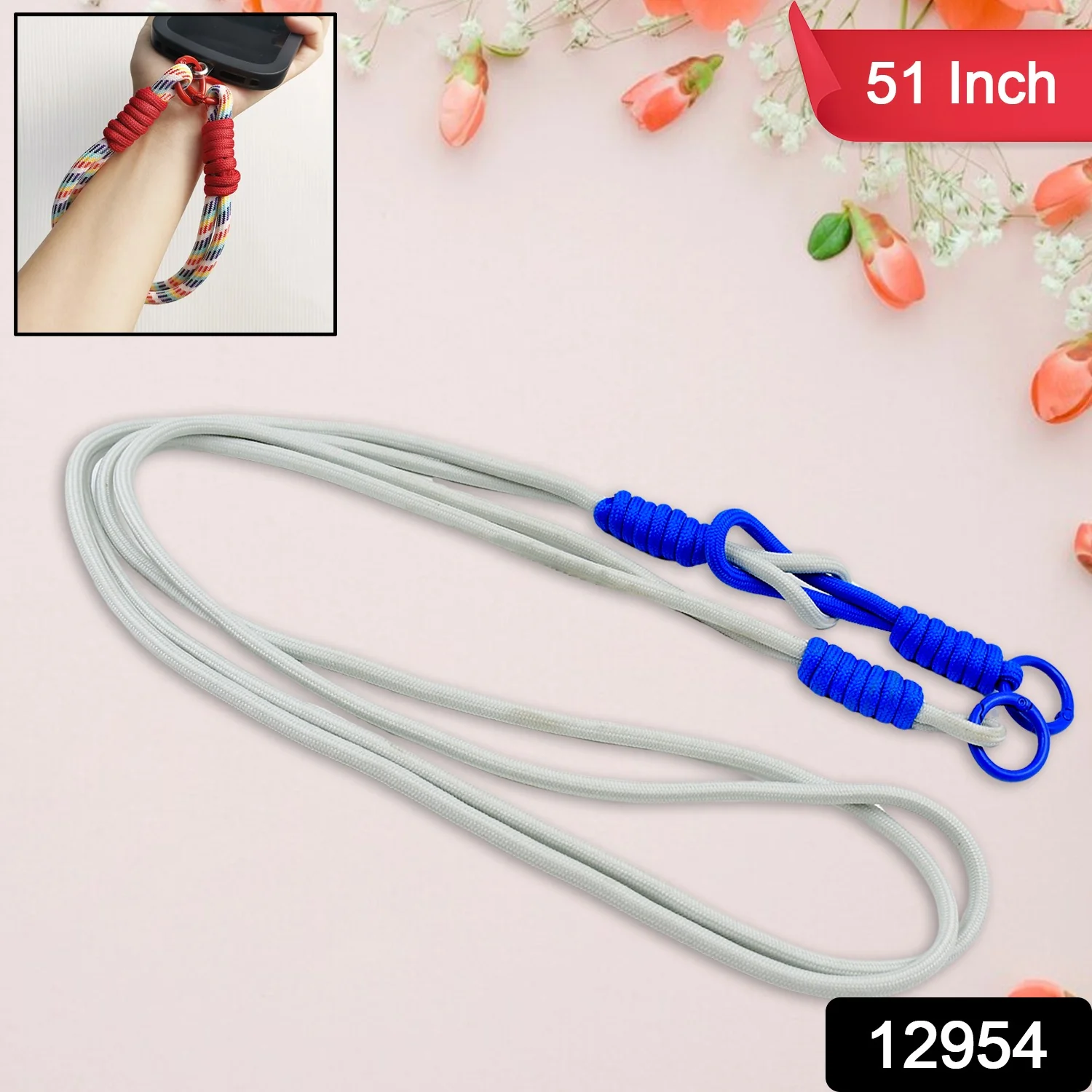 Universal Lanyard For Phone Lanyard (1 Pc / 51 Inch / Multicolor) - Image 3