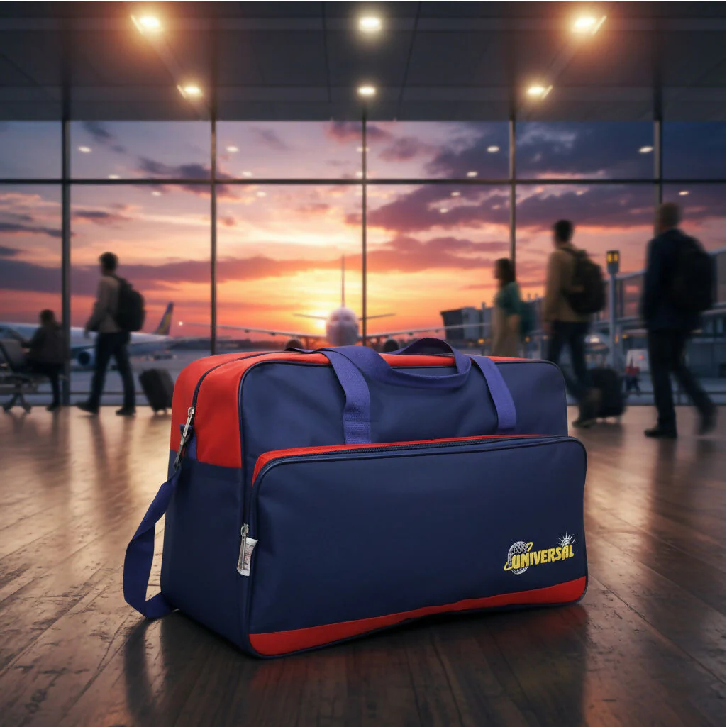 Universal Large Travel Duffel Bag | Heavy-Duty Carry Bag with Shoulder Strap | Spacious Multi-Pocket Design for Travel, Gym, Weekend Trips & Outdoor Use (Multicolor)) - Image 3