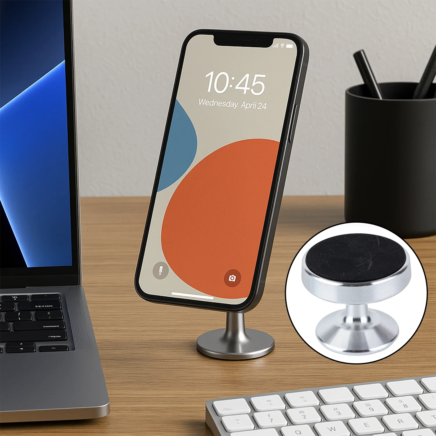 Universal Magnetic Mobile Phone Holder Stand - Image 3