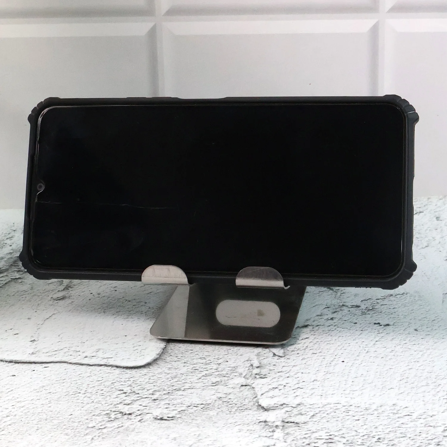 Stainless Steel Universal Mobile & Tablet Stand Holder - (1 Pc) - Image 10