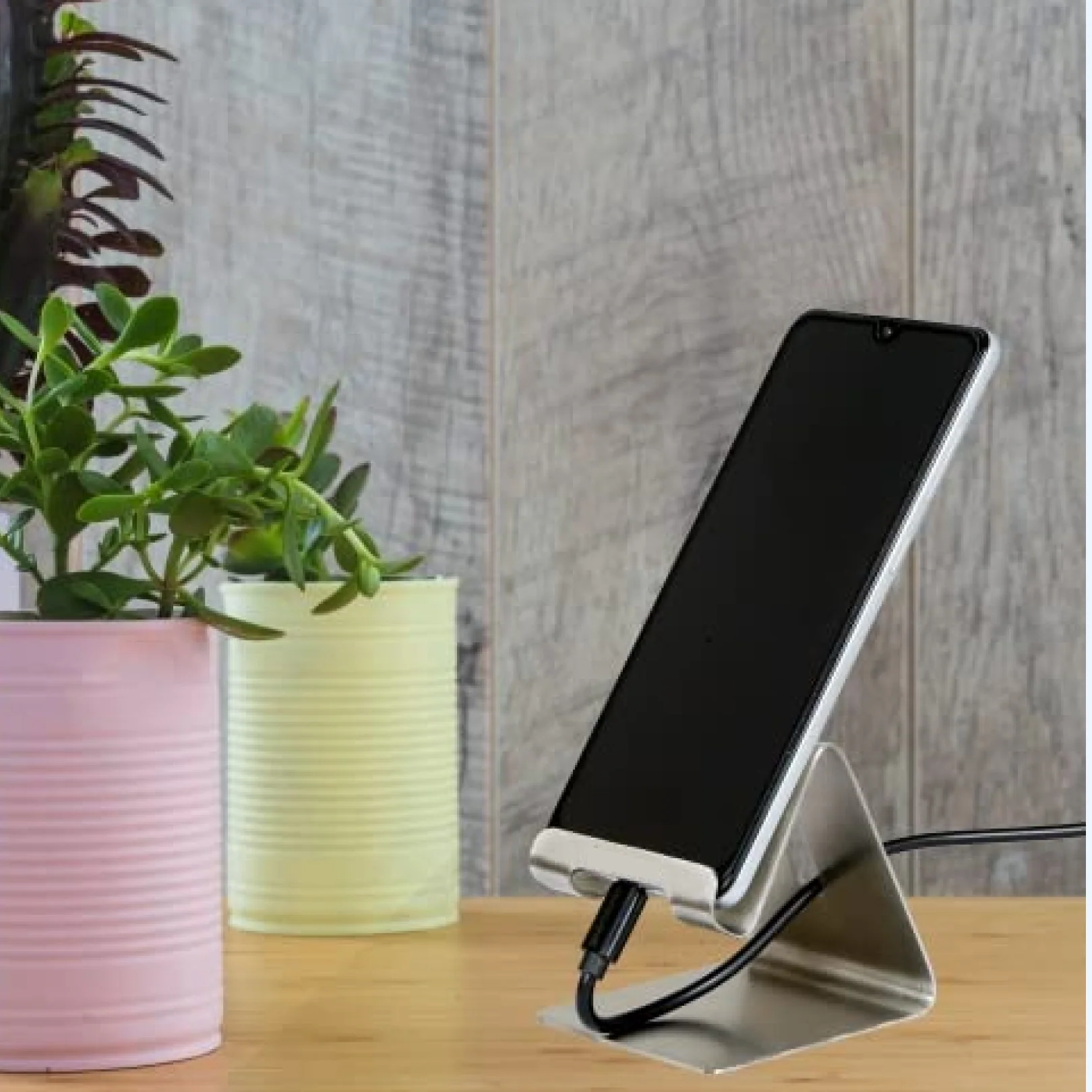 Stainless Steel Universal Mobile & Tablet Stand Holder - (1 Pc) - Image 7
