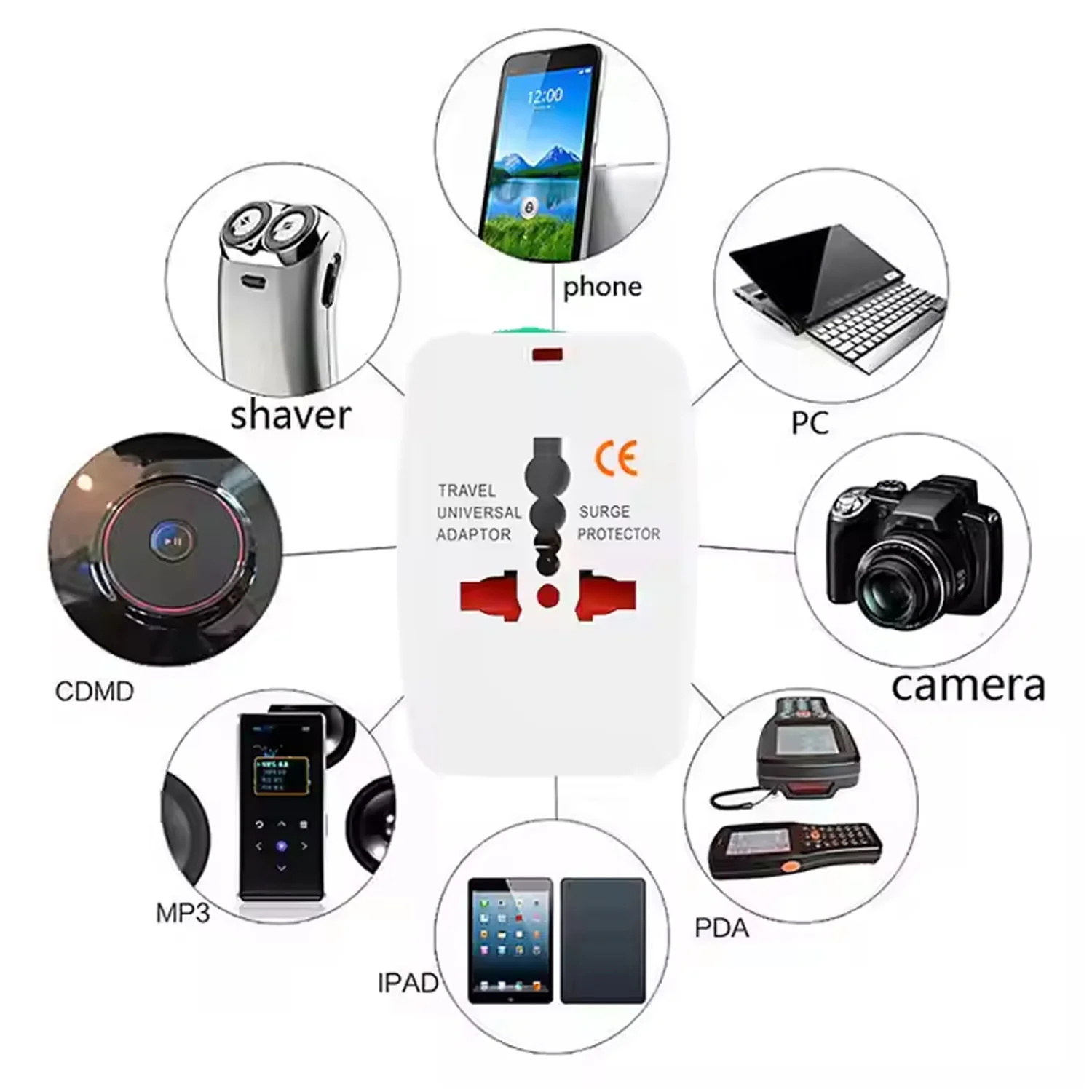 Universal Travel Adapter - International Multipurpose - Image 4