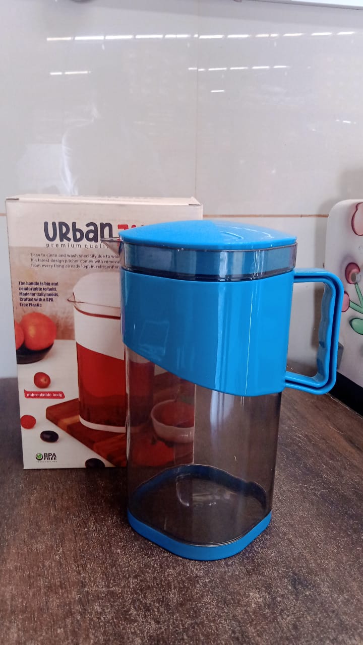 Urban Jug 1.8 Litre | BPA-Free Plastic Water & Juice Jug with Lid and Handle - Image 8
