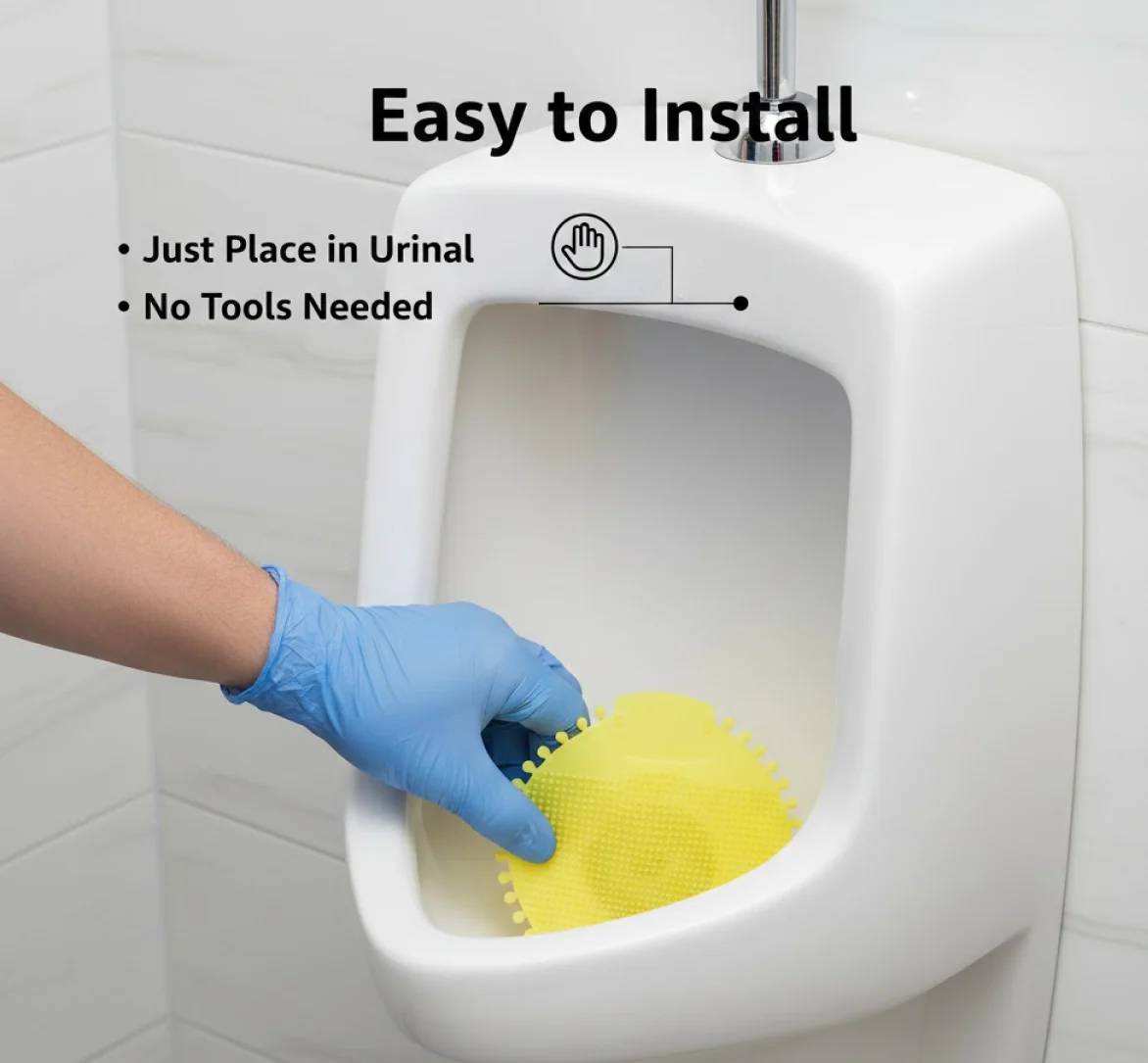 Urinal Screen Deodorizer Mat (1 Pc) - Image 10