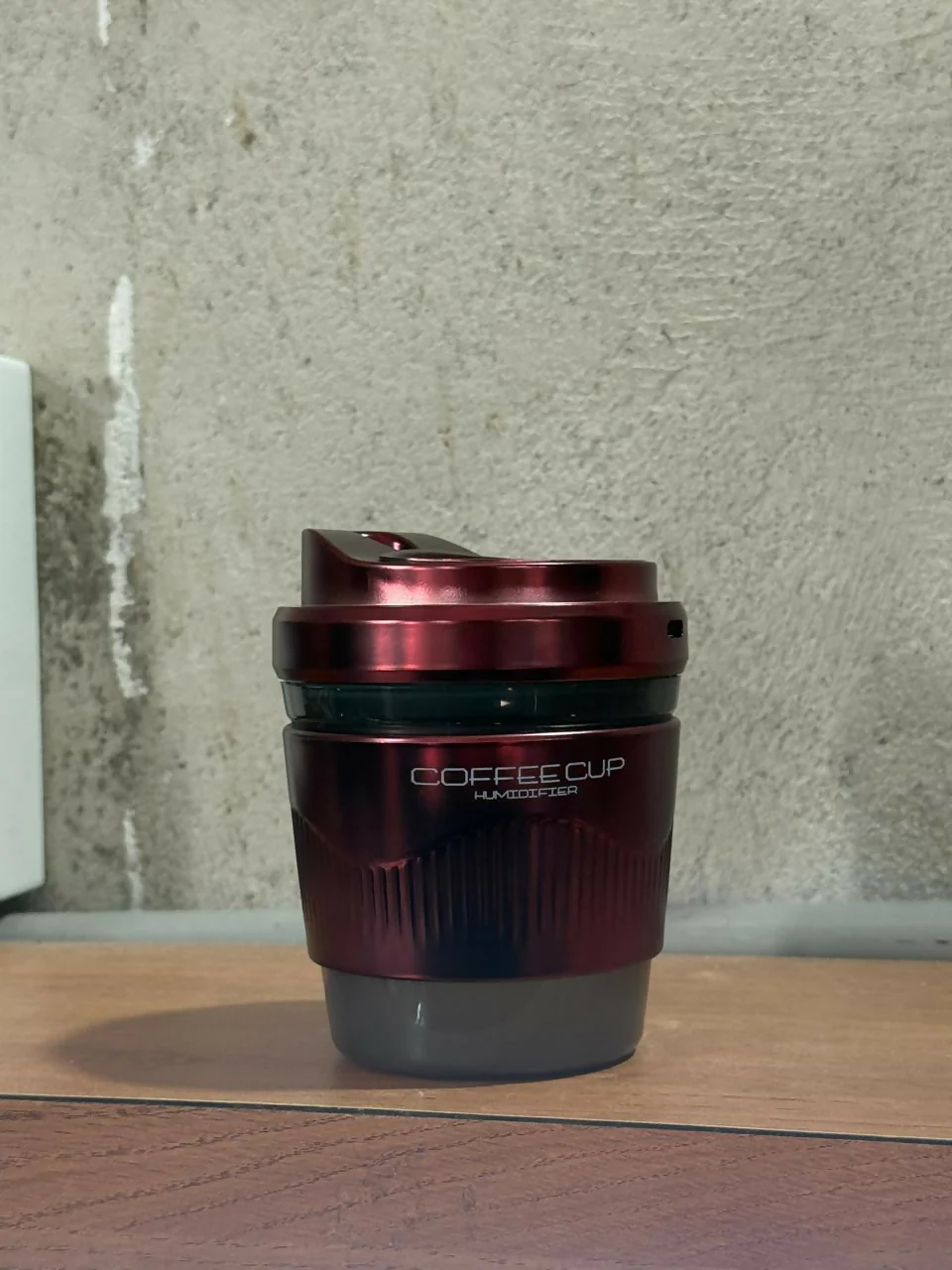 USB Coffee Cup Mini Humidifier 200ml Portable Cool Mist for Car & Office - Image 6