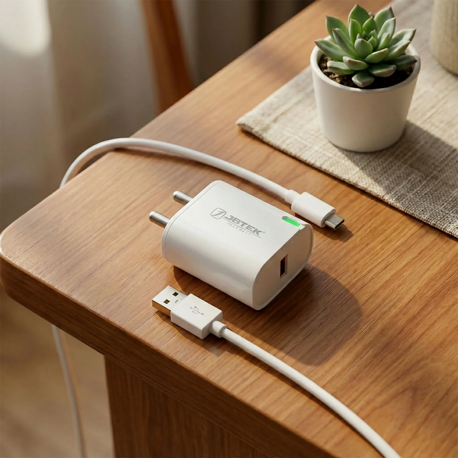 USB Fast 15W Charging Adapter with USB to Type C Cable for Smartphones - Image 4