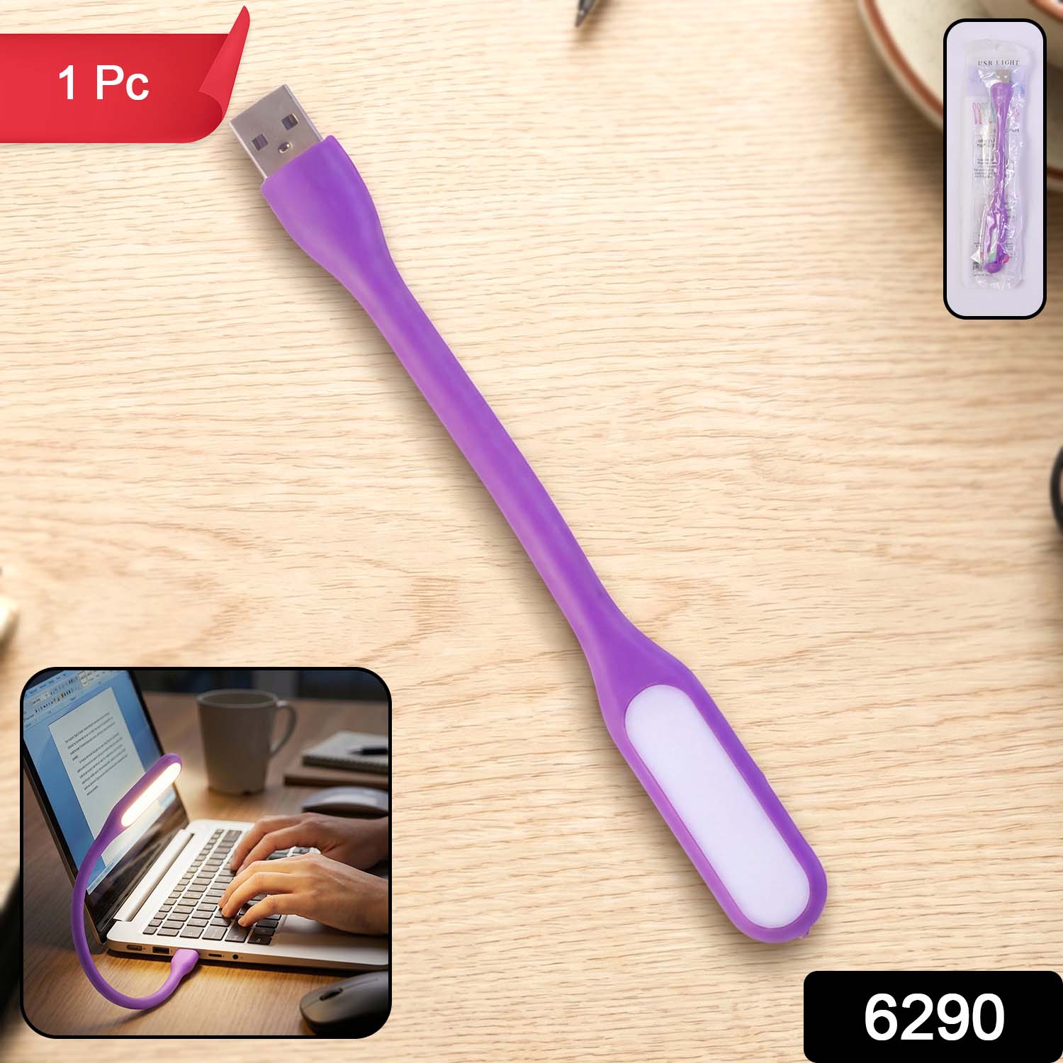 USB LED Light – Flexible, Portable Light for Laptops, Computers (1 Pc) - Image 2