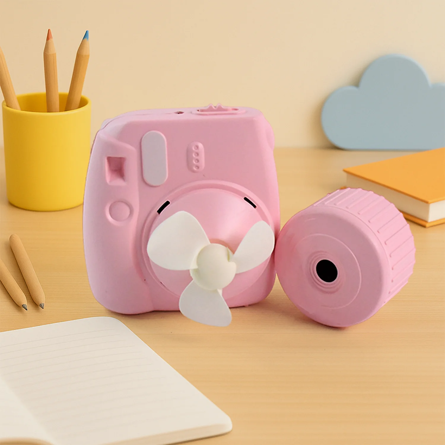 USB Mini Camera-Shaped Fan (1 Pc) - Image 3