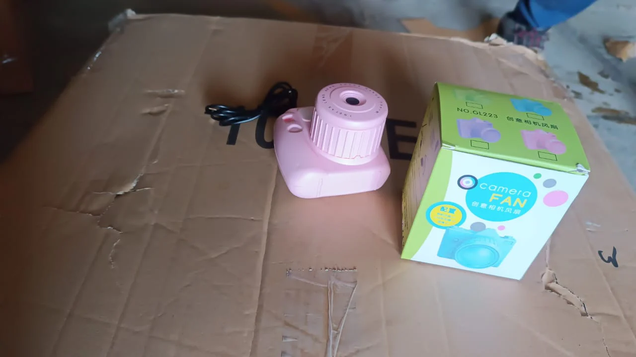 USB Mini Camera-Shaped Fan (1 Pc) - Image 9