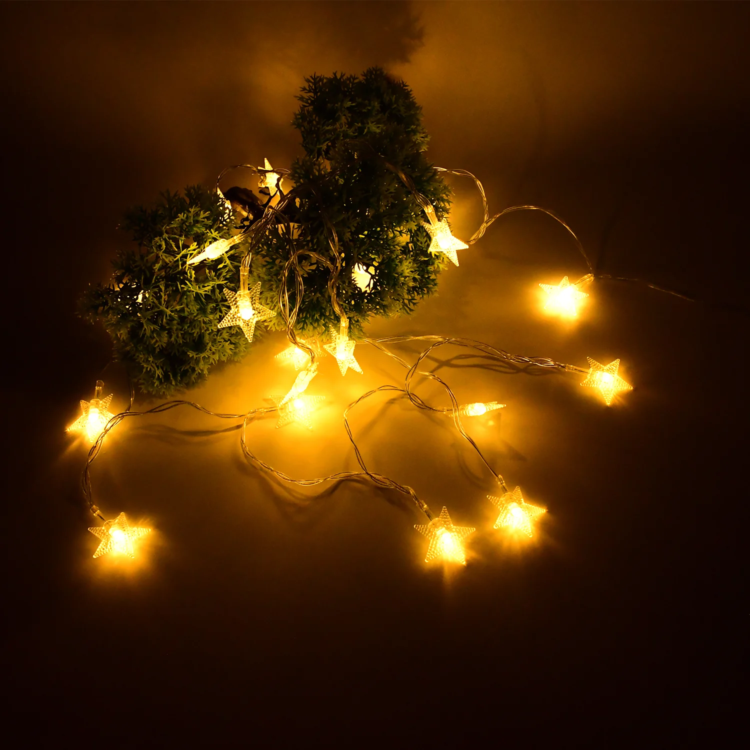 USB Powered 20 LED Decorative Star String Fairy Lights - Image 6