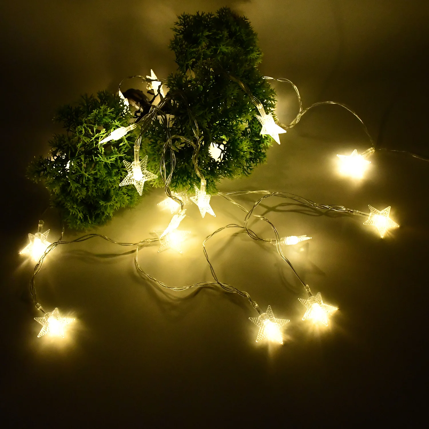 USB Powered 20 LED Decorative Star String Fairy Lights - Image 8