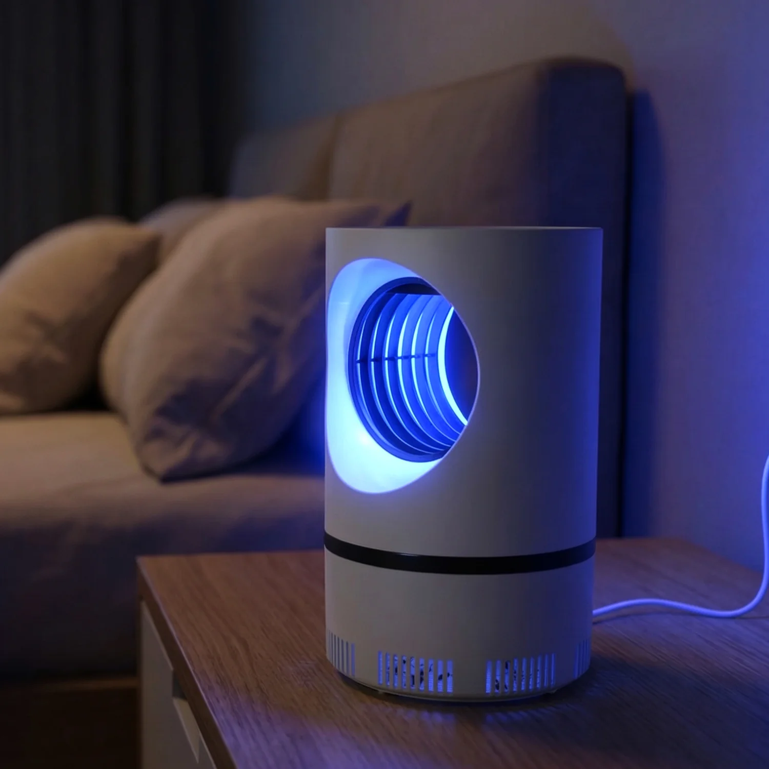 USB Powered Electric Mosquito Killer Lamp with UV Light (1 Pc) - Image 8