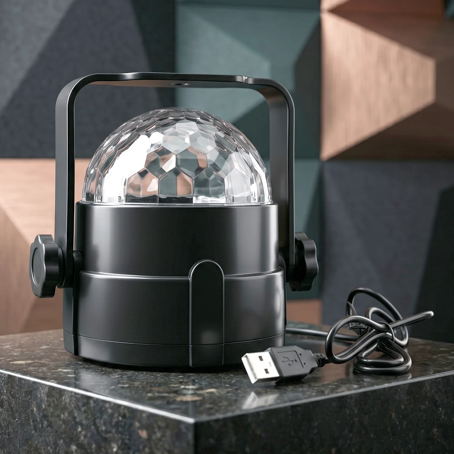 USB Powered LED Party Light Star Projector Disco Light (1 Pc) - Image 8