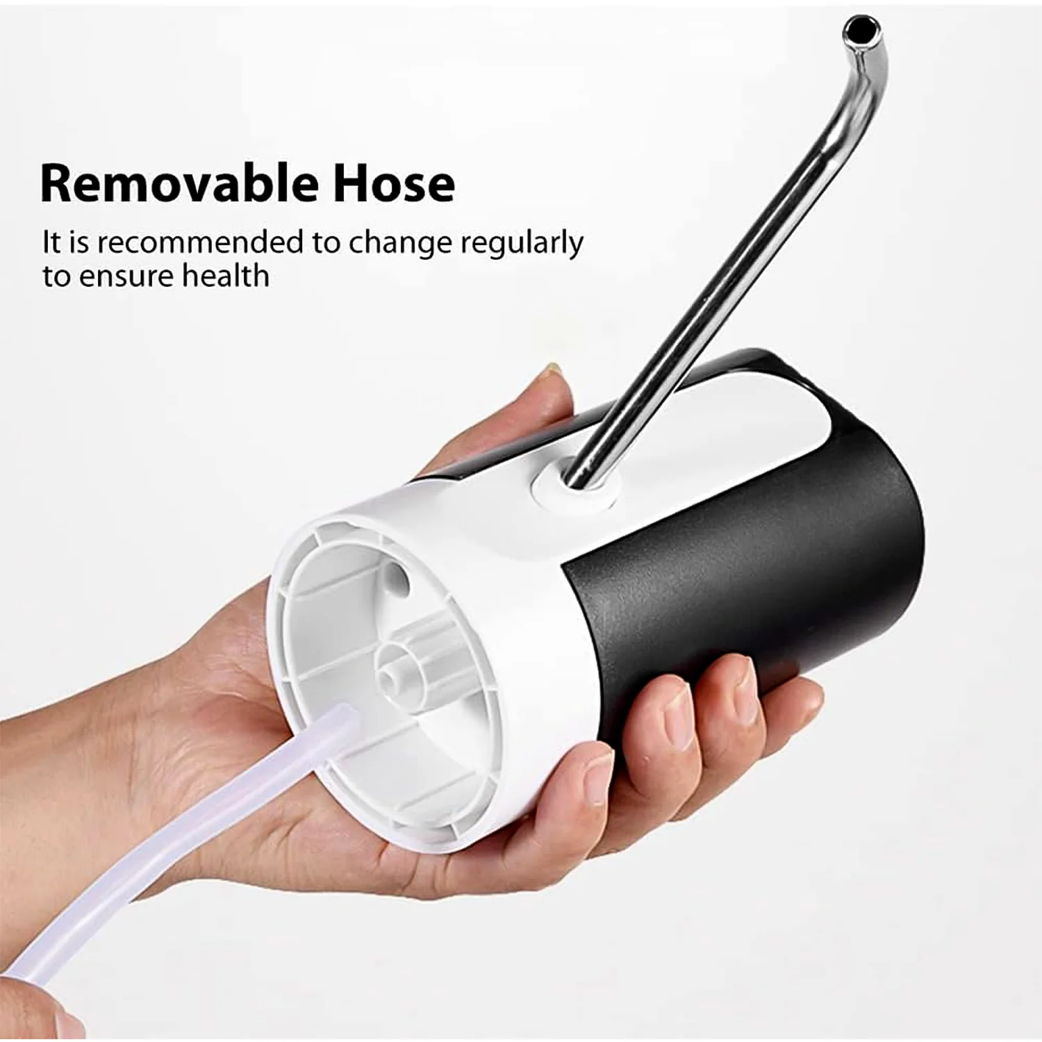USB Rechargeable Automatic Water Dispenser Pump - Image 7