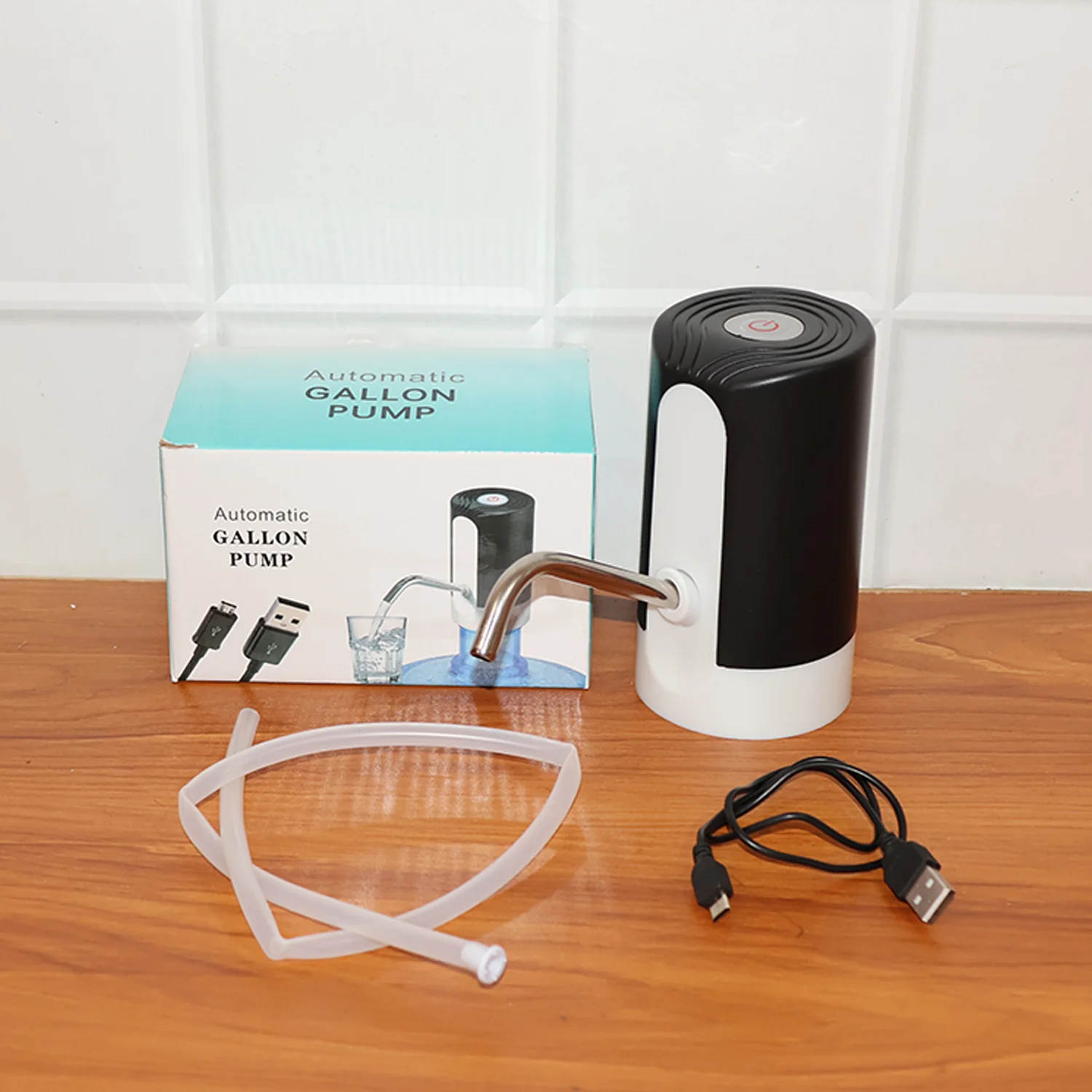 USB Rechargeable Automatic Water Dispenser Pump - Image 8