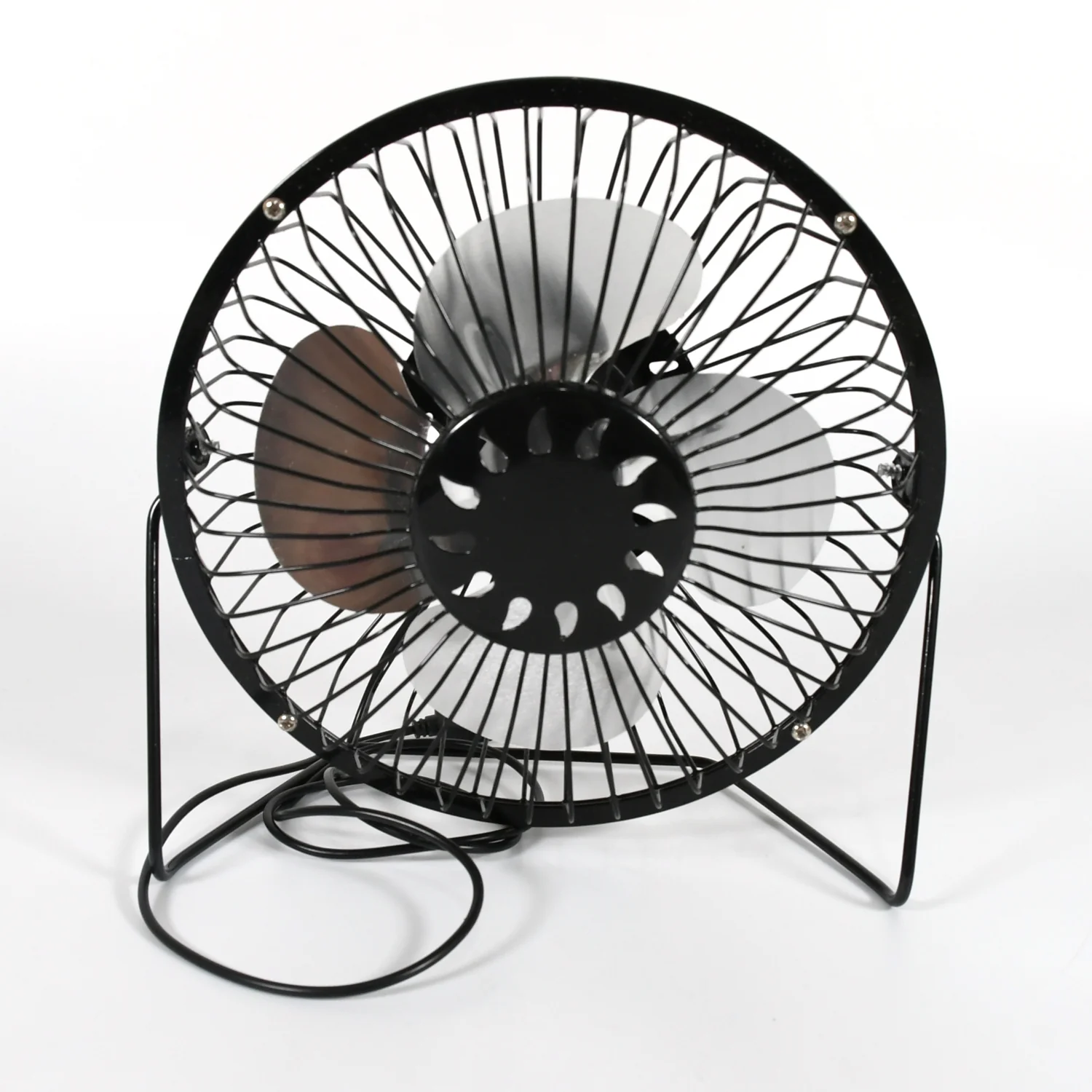 USB Table Desk Personal Metal Electronic Fan, Compatible with Computers, Laptops, Student Dormitory, Suitable For Office, School Use (1 Pc) - Image 5