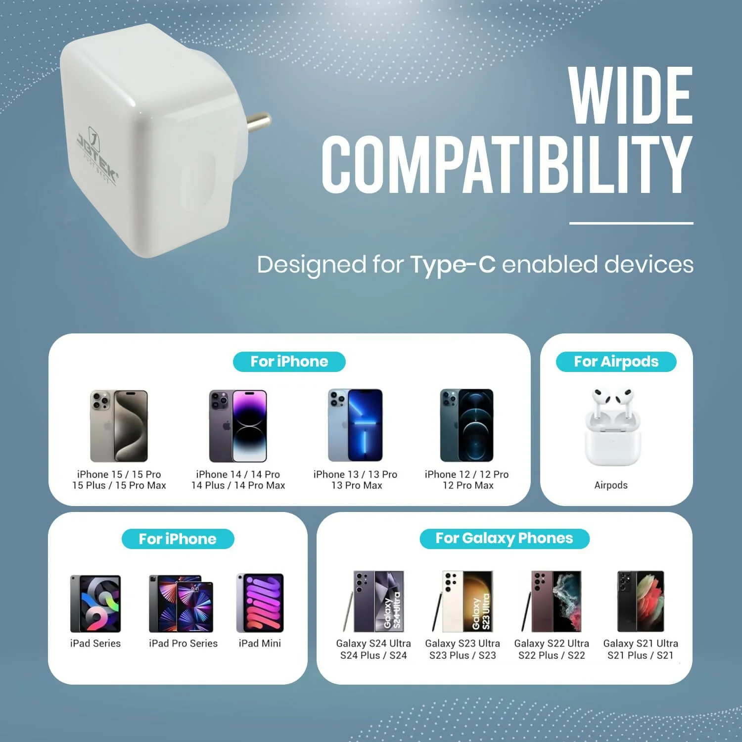 USB Type C 30W Fast Charging Adapter with Type C to Type C Cable for Smartphones - Image 5