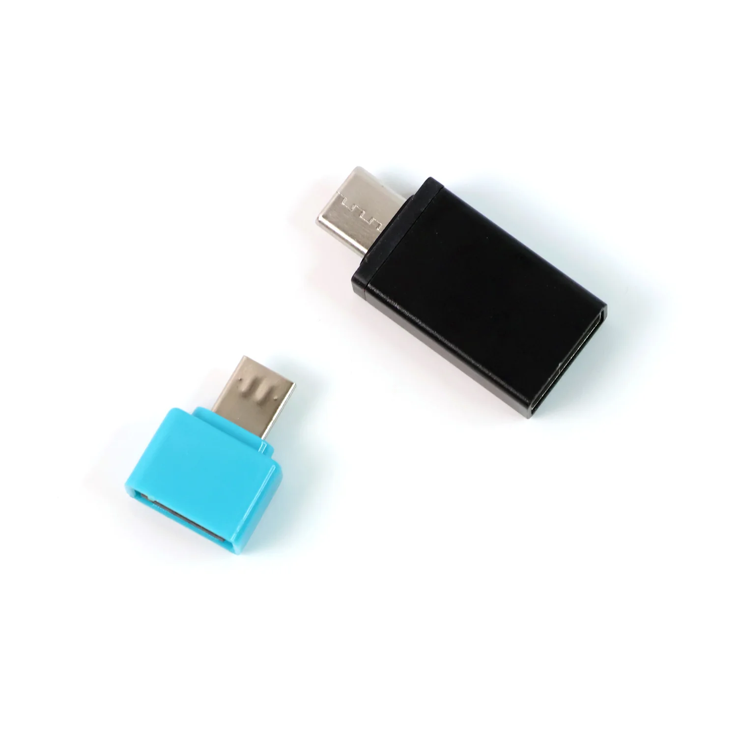 USB Micro & Type-C  to USB-A OTG Adapter - (2 Pc / Set) - Image 5