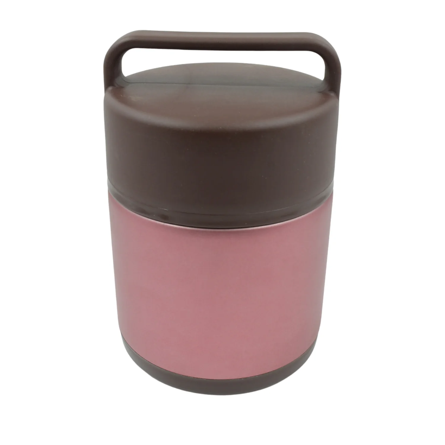 Vacuum insulated lunch box, 304 stainless steel, used for lunch storage, double-layer travel hiking picnic food jar, with folding spoon and handle BPA Free Thermos Lunch Box for Kids Adults (1600 ML) - Image 4