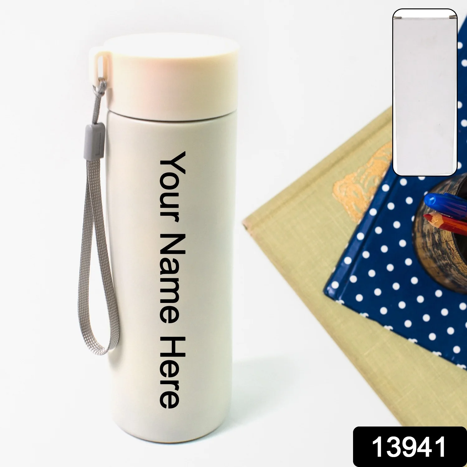 Customized Insulated Bottle (500 ML Approx / Mix Color & Design) - Image 2