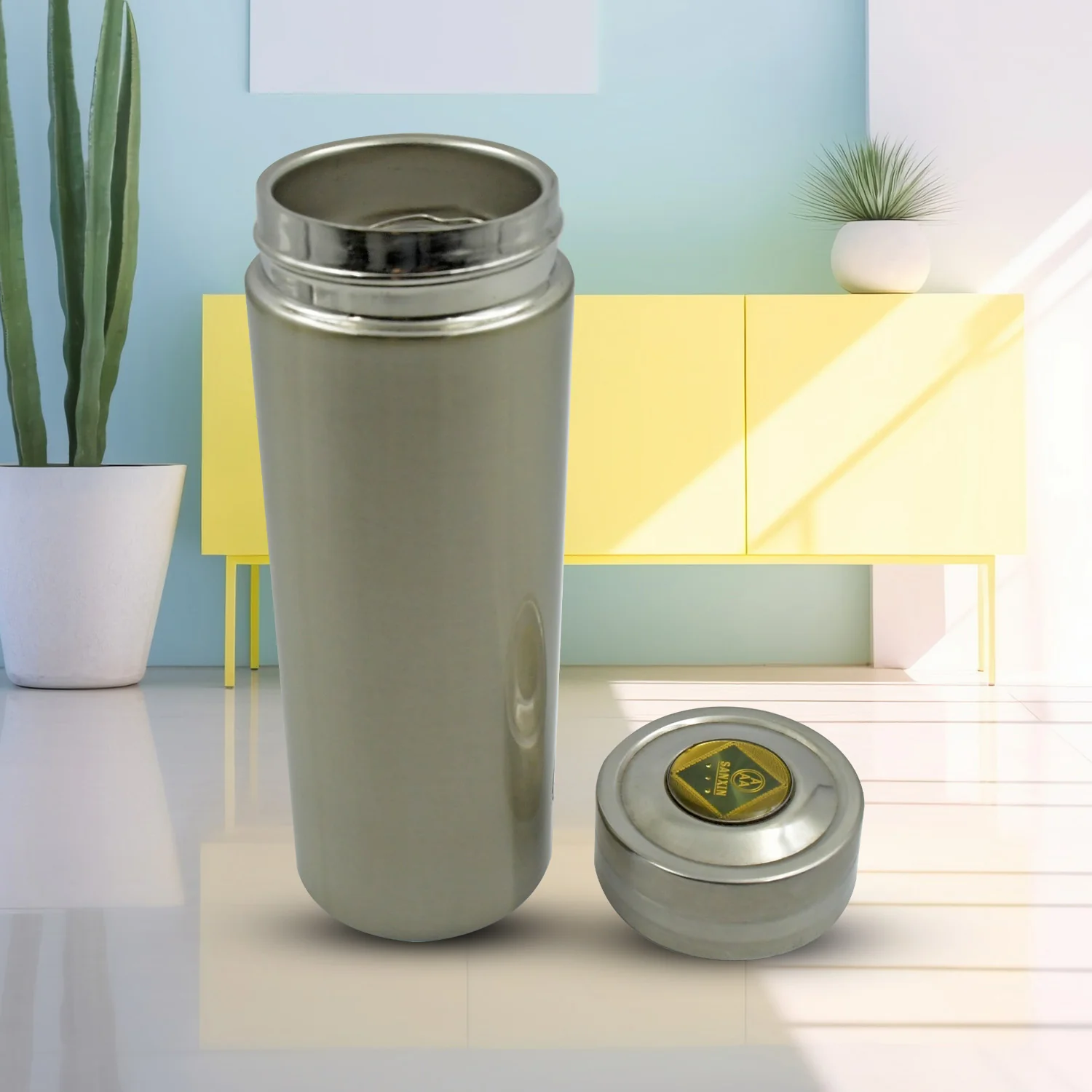Vacuum Insulated Stainless Steel Flask (1 Pc) - Leak Proof, BPA Free, Hot & Cold - Image 6