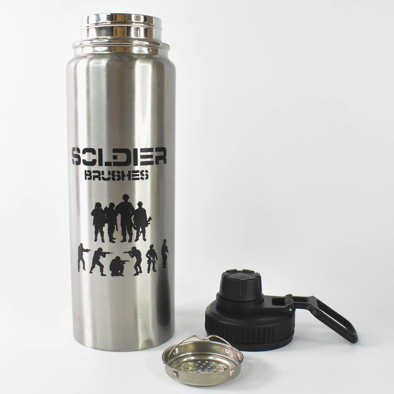 Vacuum Insulated Stainless Steel Bottle Stainless Steel (1000 ml / 1 Pc) - Image 4