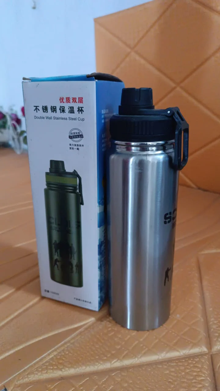 Vacuum Insulated Stainless Steel Bottle Stainless Steel (1000 ml / 1 Pc) - Image 8