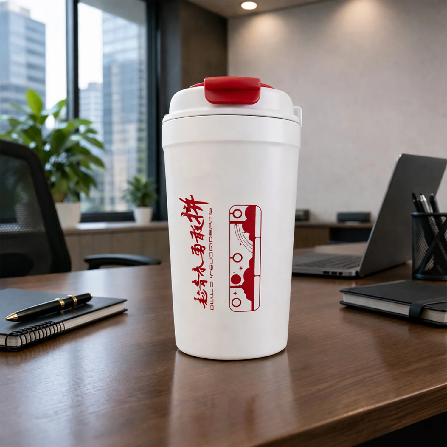 Vacuum Insulated Travel Mug Tumbler with Lid (500 ML Approx) - Image 3
