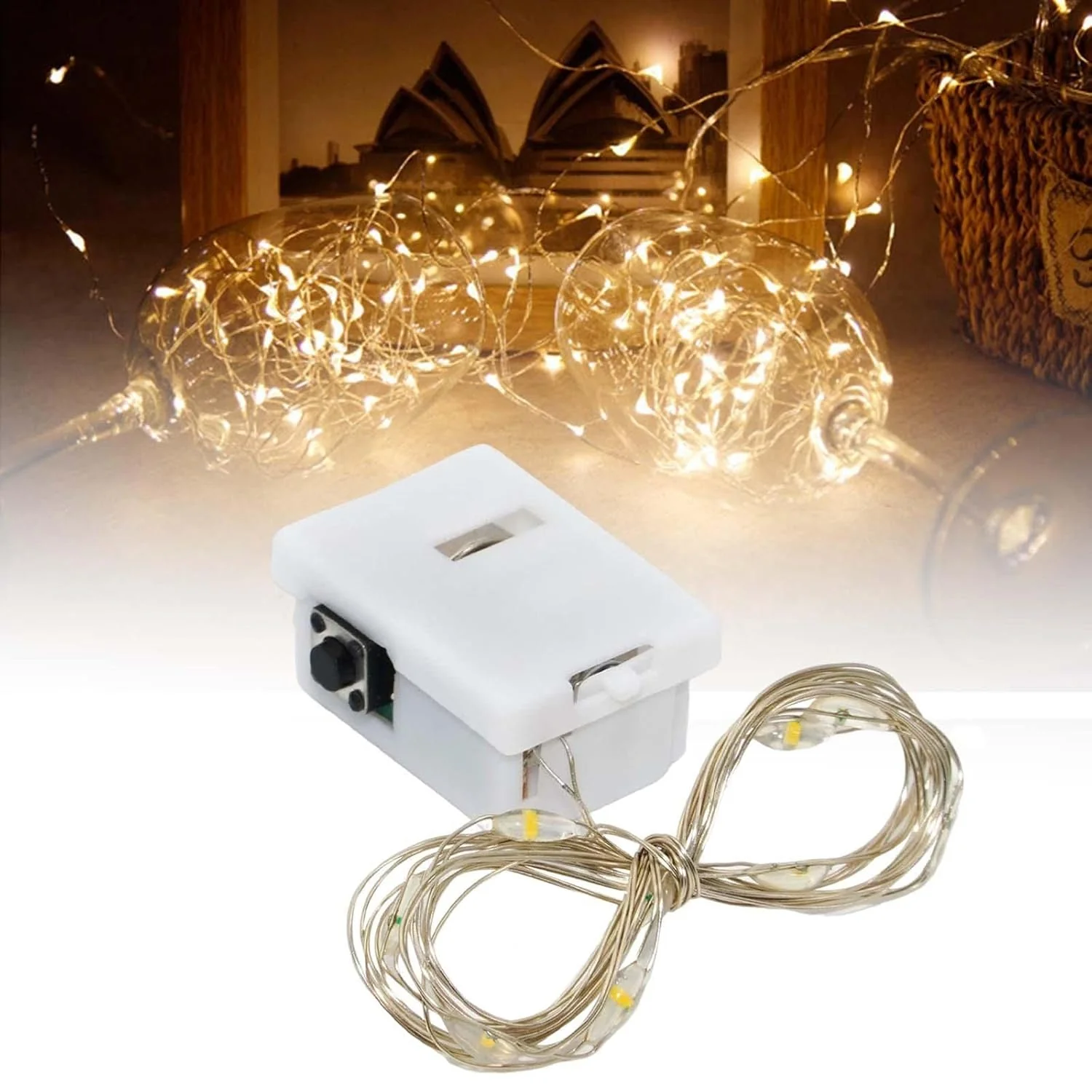 Fairy Lights Multi LED String Light, Mini Battery Operated (1 Pc) - Image 6