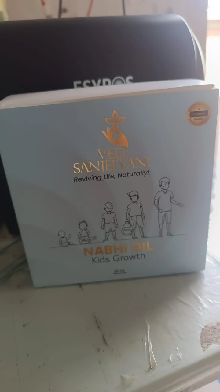 Ved Sanjeevani Nabhi Oil for Kids Growth (30ML / 1 Pc) - Image 7