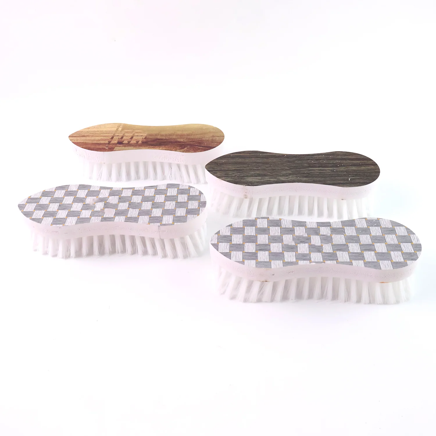 VeePee Ergonomic Curved Laundry Brush Set (4 Pc) - Image 5