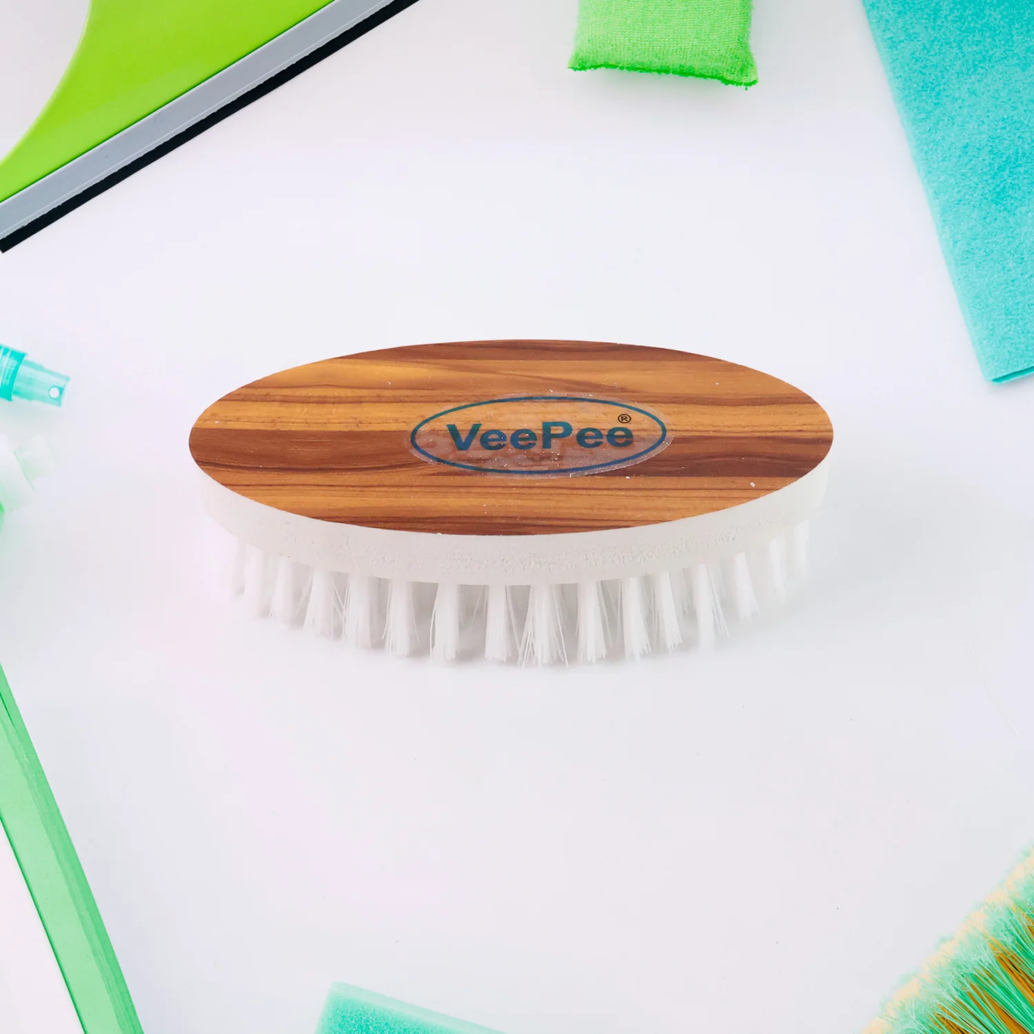 VeePee Oval Cloth Washing Brush Set (4 Pc) - Image 7