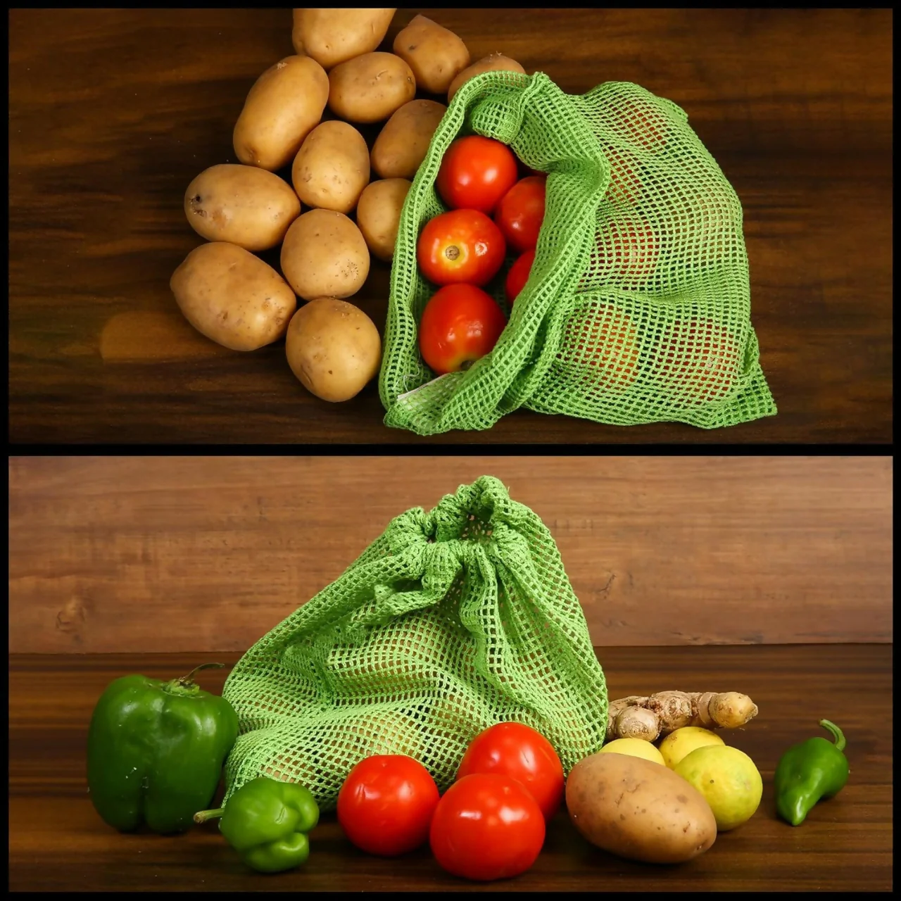 vegetable storage bag 3Pc (S,M,L Size) - Image 2